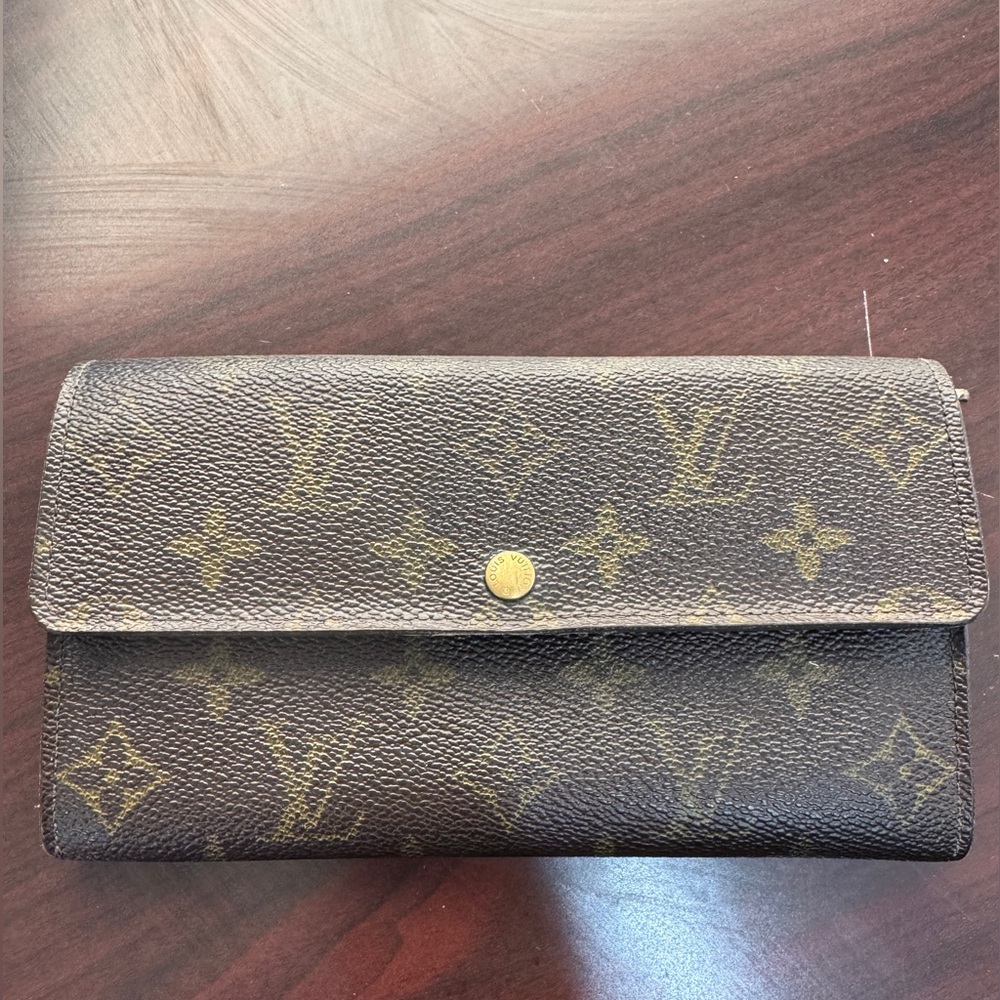 Louis Vuitton Porte Monnaie Monogram Long Wallet